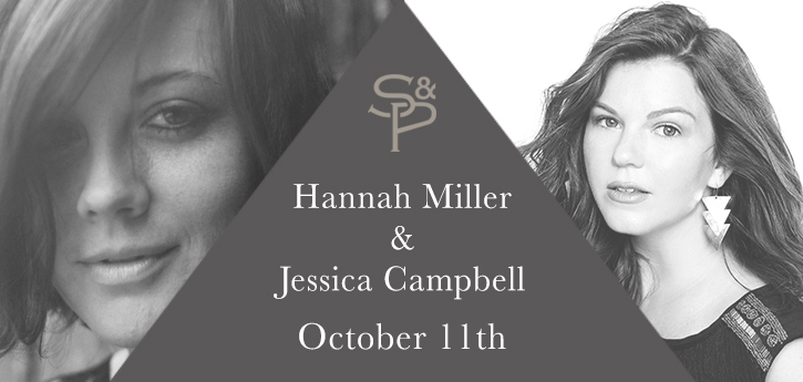 Hannah Miller & Jessica Campbell — Oct 11, 2014